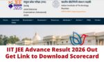 IIT JEE Advance Result