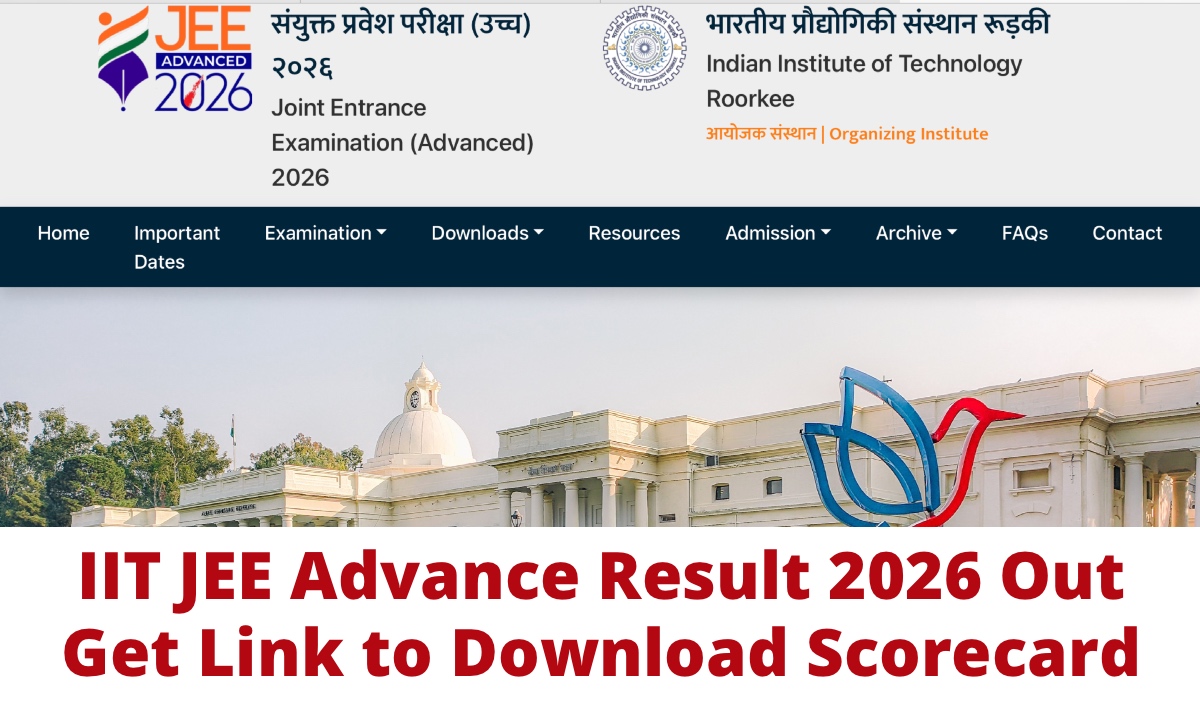 IIT JEE Advance Result