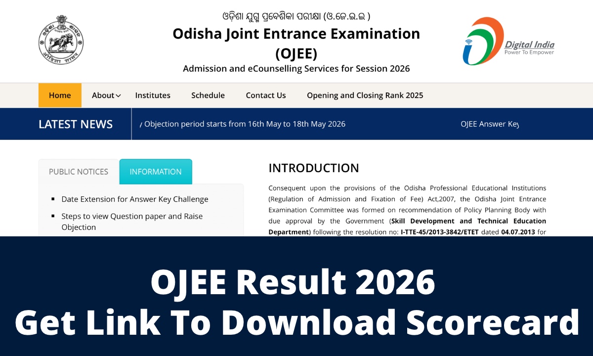 OJEE Result