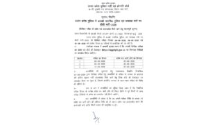UP Police Constable Admit Card