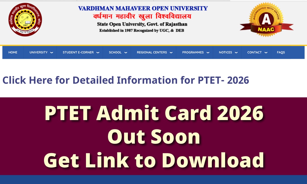 PTET Admit Card