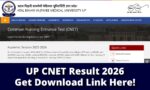 UP CNET Result