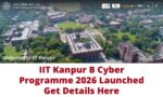 IIT Kanpur B Cyber Programme