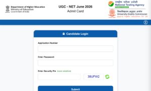 UGC NET Admit Card