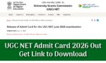 UGC NET Admit Card