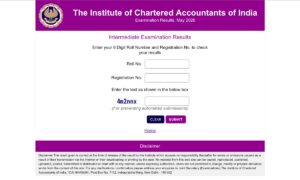 CA Inter May Result