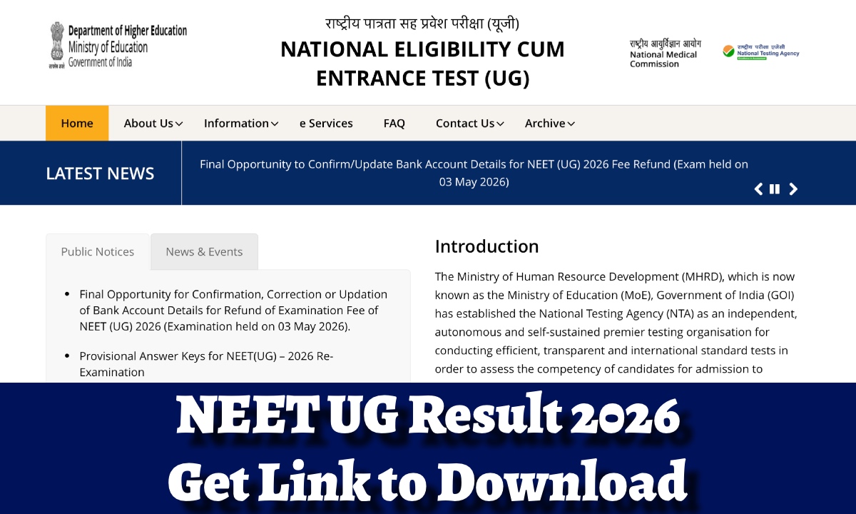 NEET UG Result