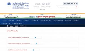 CSEET Result