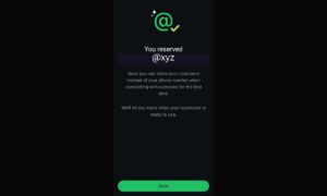 WhatsApp Username Update