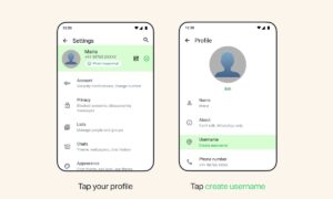 WhatsApp Username Update