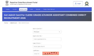 RSSB LDC Admit Card