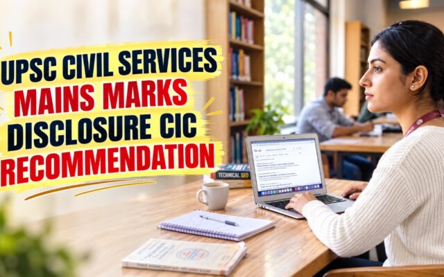 UPSC Mains Marks