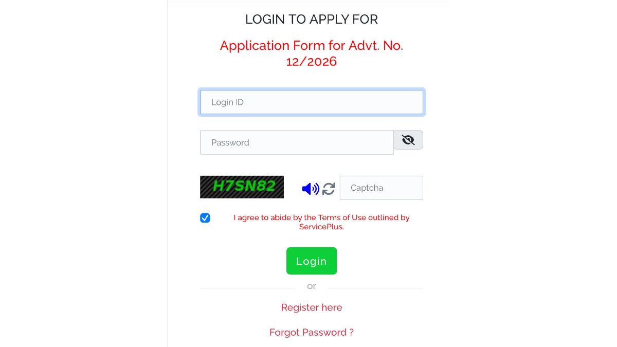 PSSSB Group C Apply Online