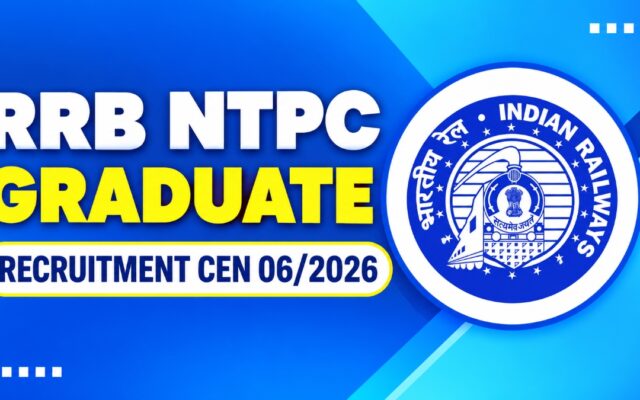 RRB NTPC Graduate Recruitment