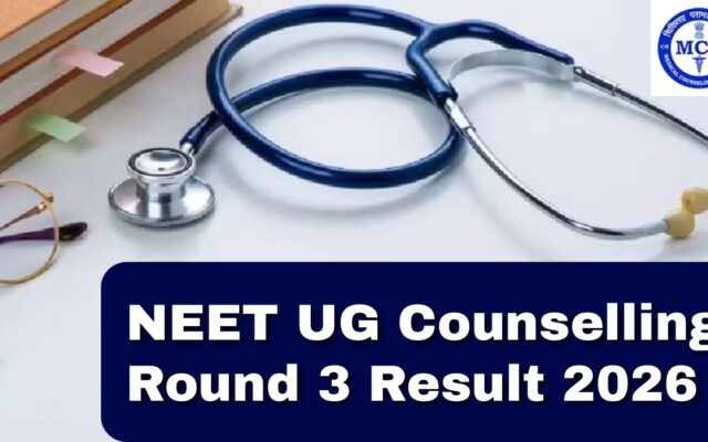 NEET UG Counselling Round 3 Result