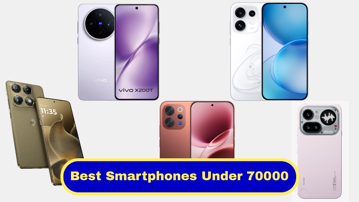 Best Smartphones Under 70000