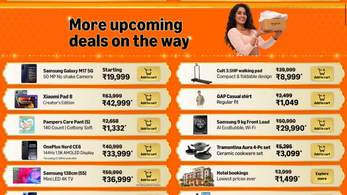 Amazon Great Indian Festival Sale 