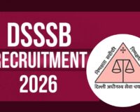 DSSSB Recruitment