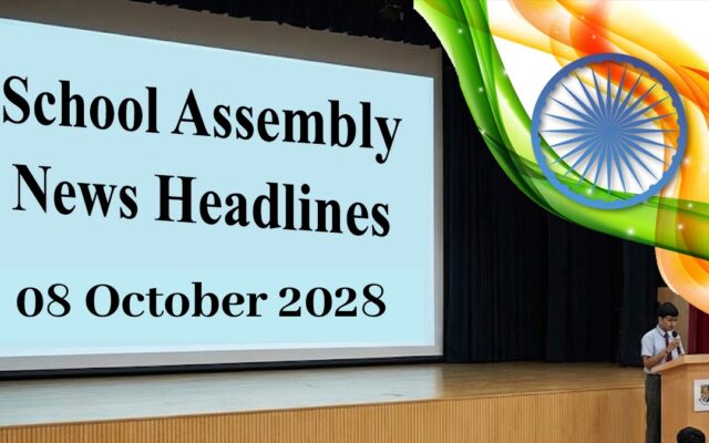 School Assembly News Headlines
