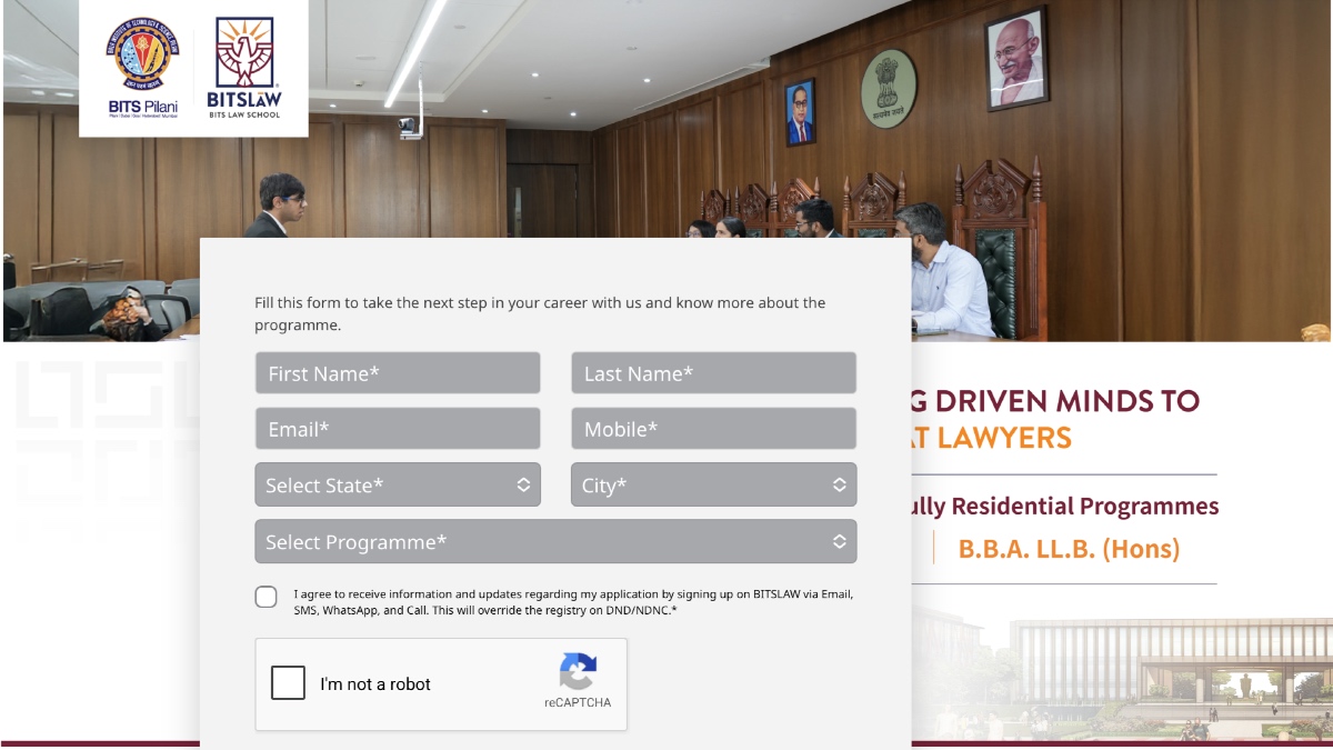 BITS Law School Admission