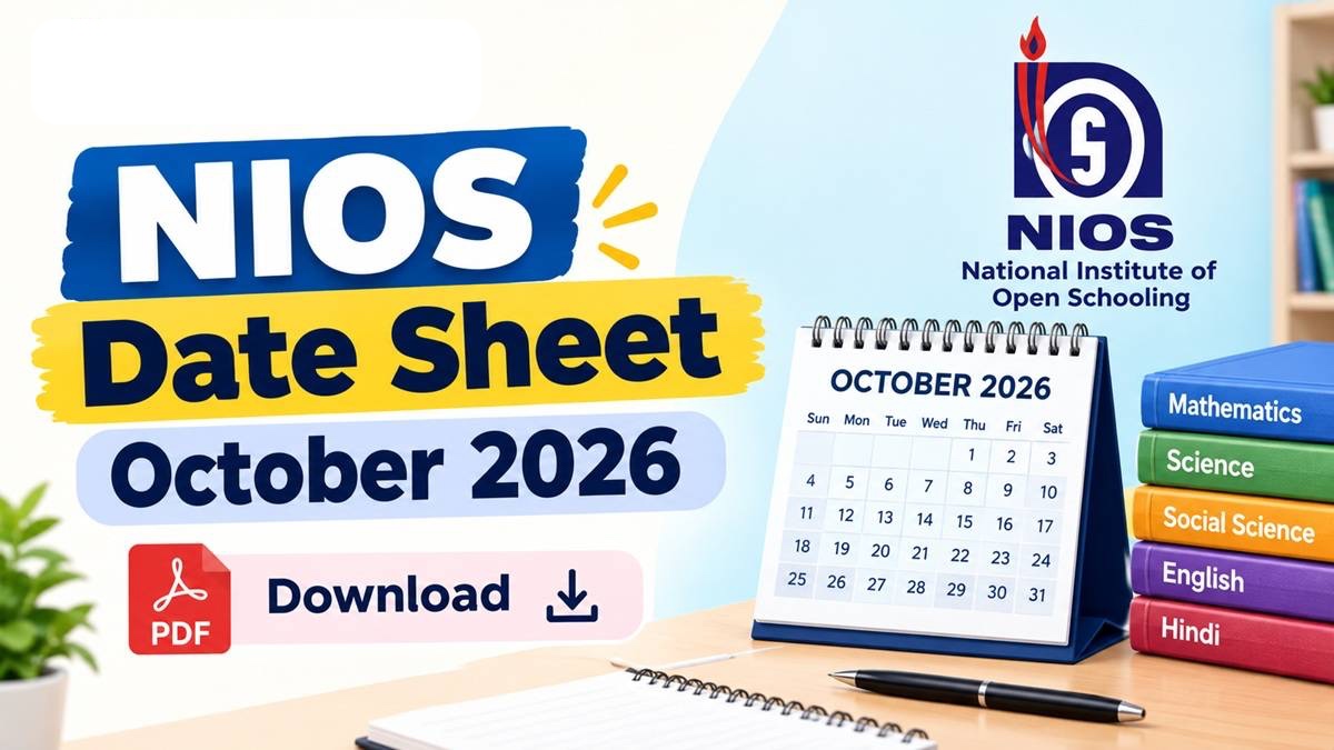 NIOS Date Sheet