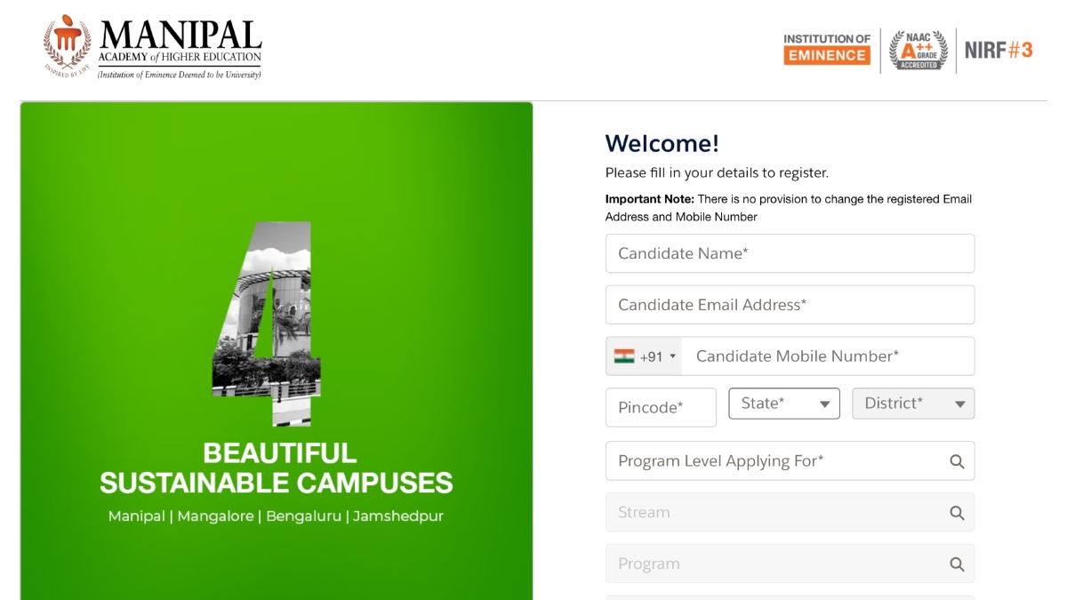 Manipal Entrance Test