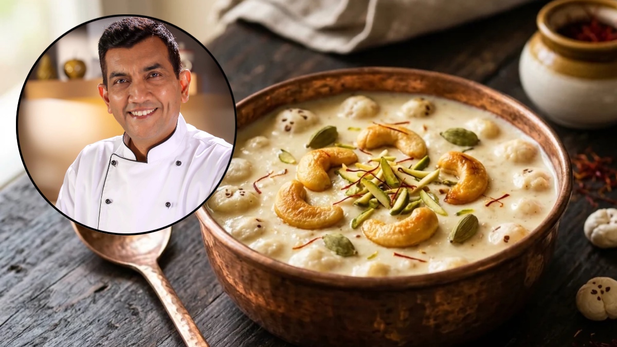 Chef Sanjeev Kapoor Makhana Kheer