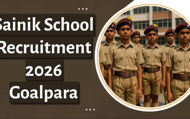 Sainik School Recruitment