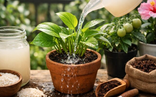 Rice Water For Plants