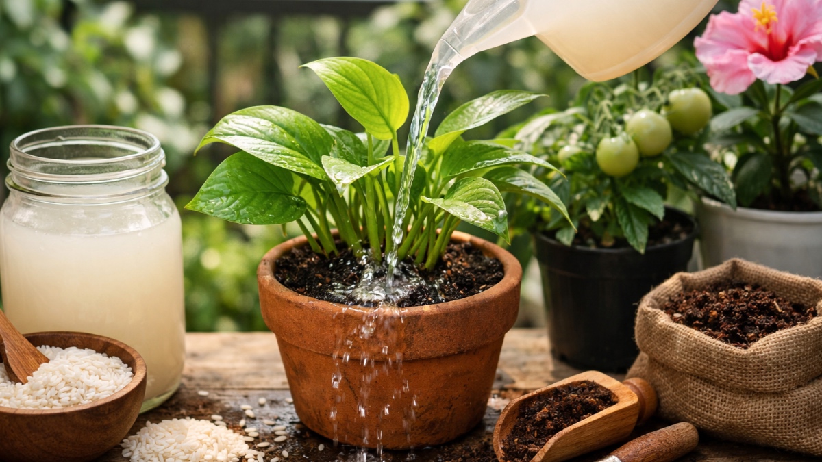 Rice Water For Plants