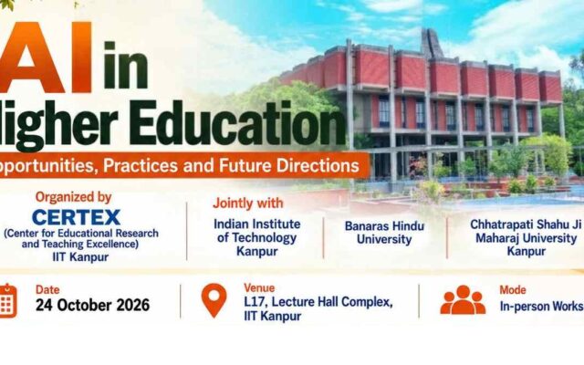 BHU IIT Kanpur And CSJMU AI Workshop