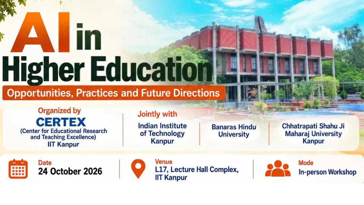 BHU IIT Kanpur And CSJMU AI Workshop