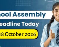 School Assembly News Headlines October 18