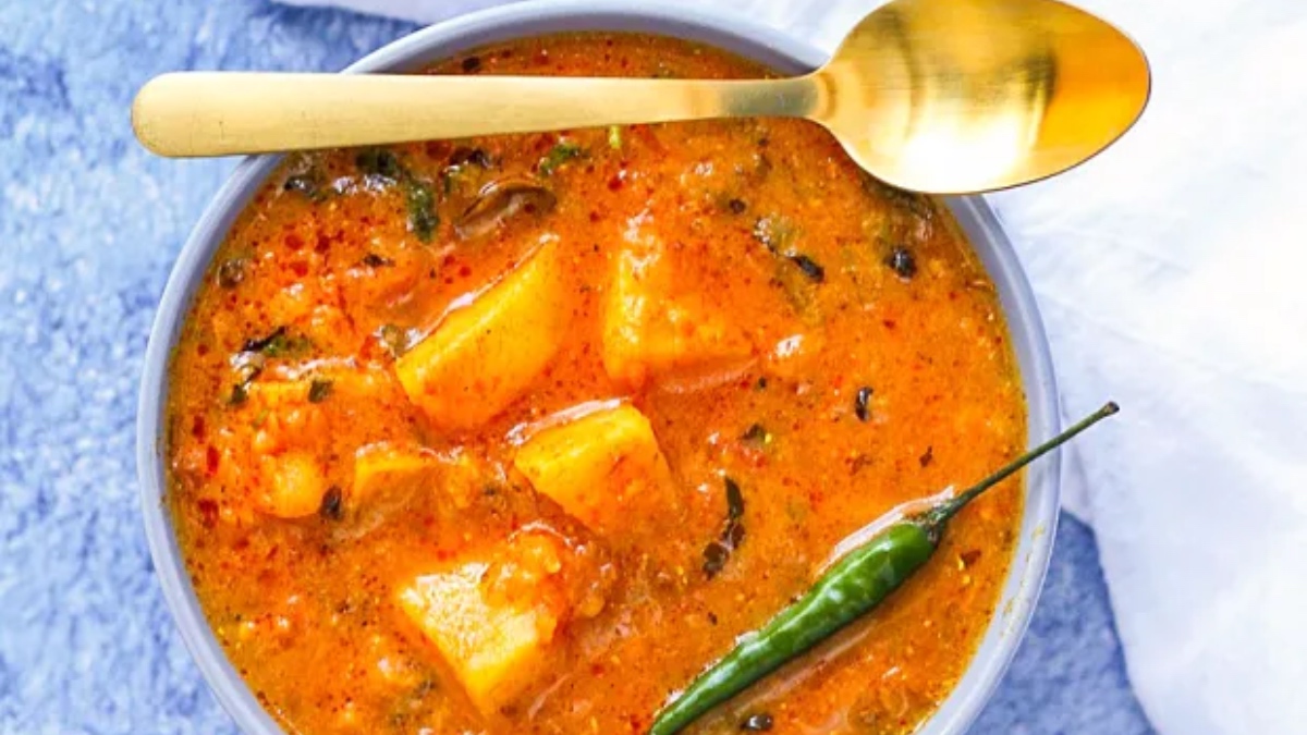 Dahi Aloo Sabzi Recipe