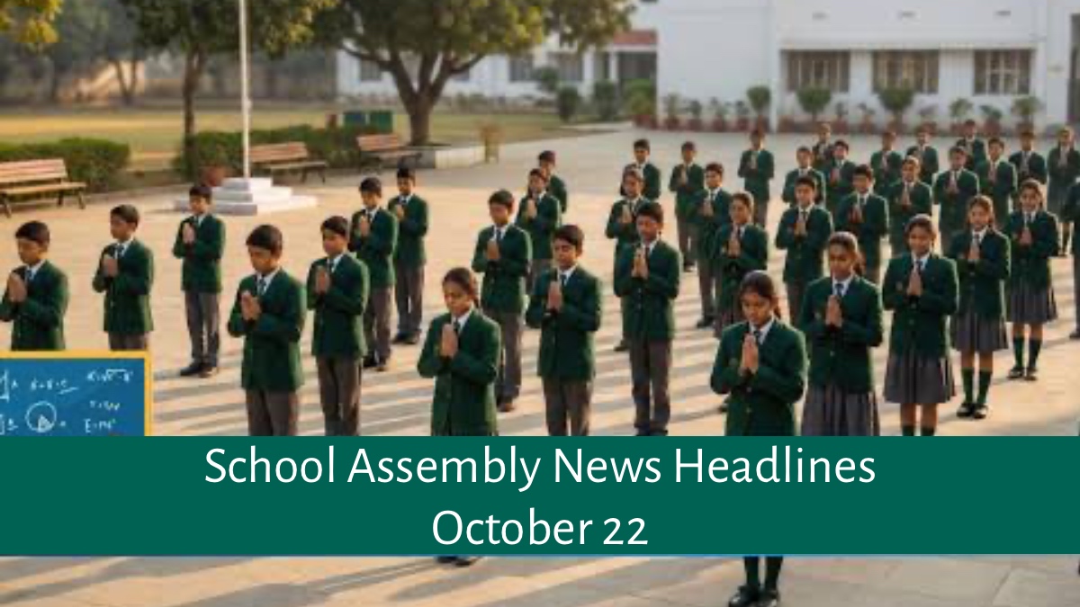 School Assembly News Headlines October 22